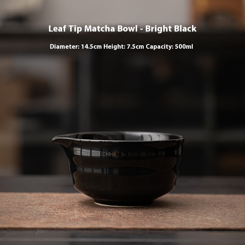 Tip Matcha Bowl Bright Black