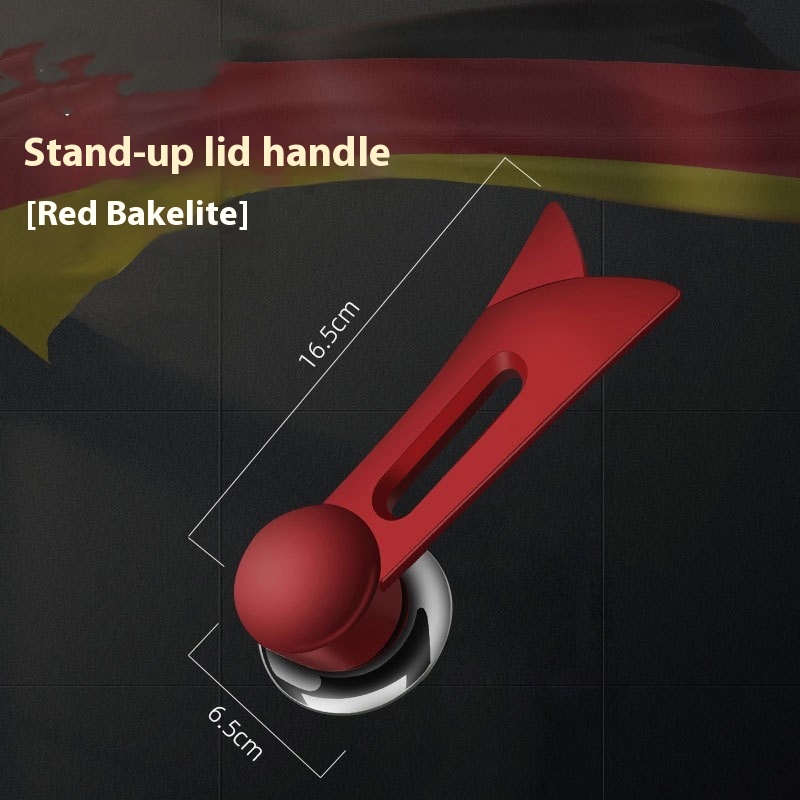 Universal Pot Lid Handle Red