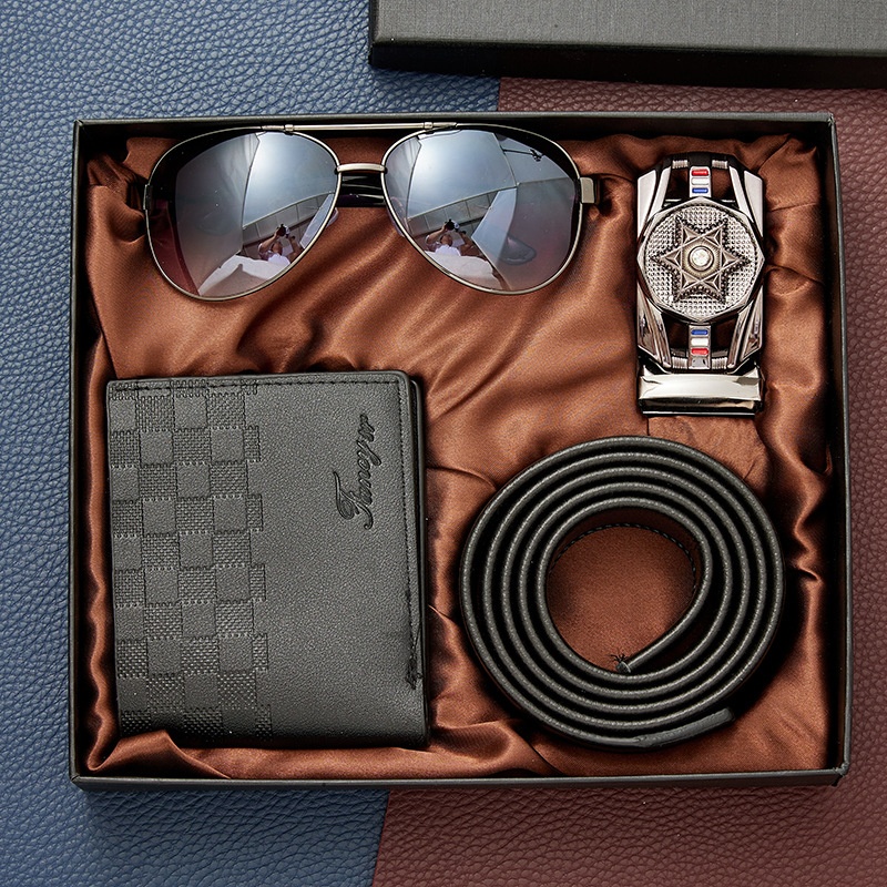 Glasses Belt Wallet Gift Set