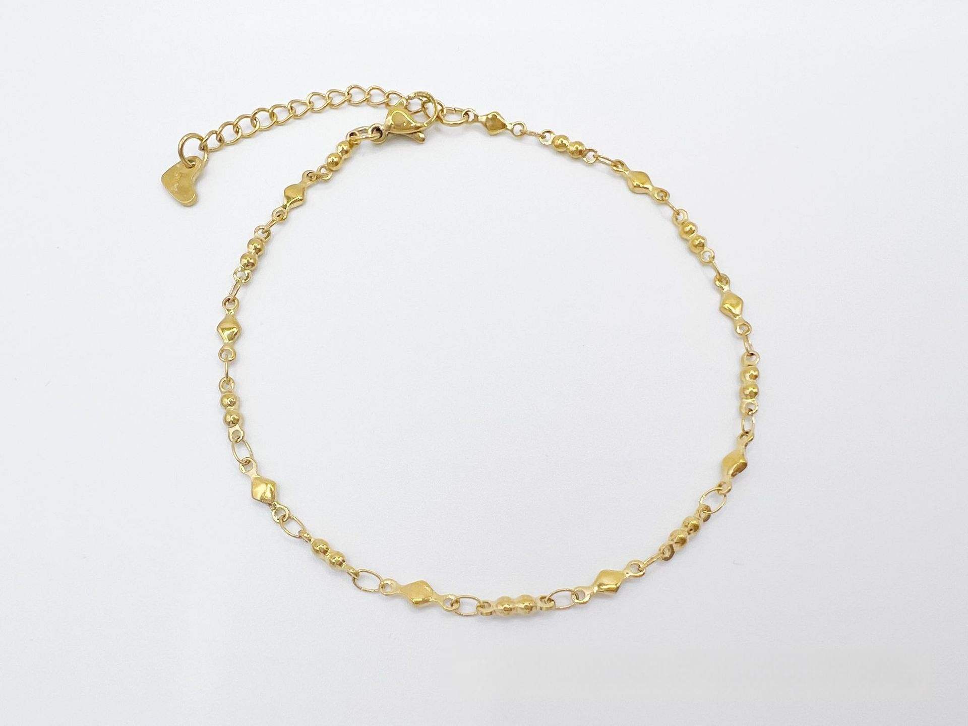 21 Diamond Double Beads