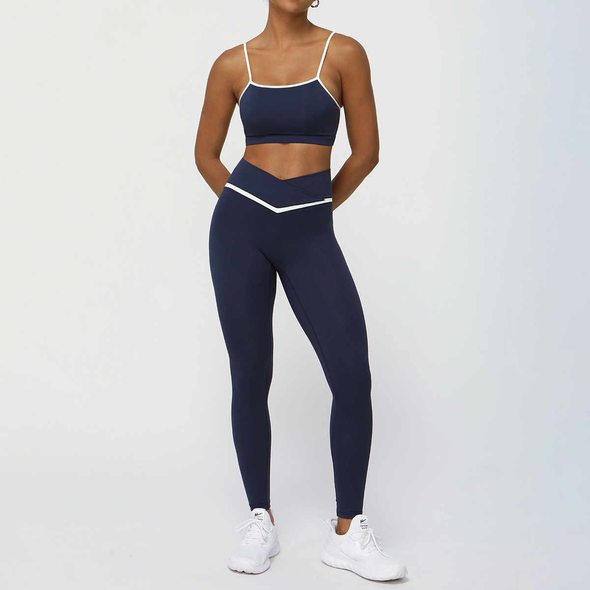 Dark Blue Trousers Suit