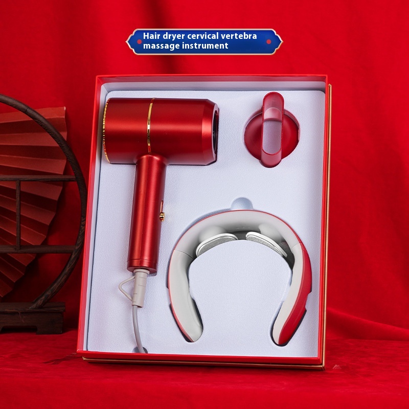 Hair DryerF6 Rechargeable Red