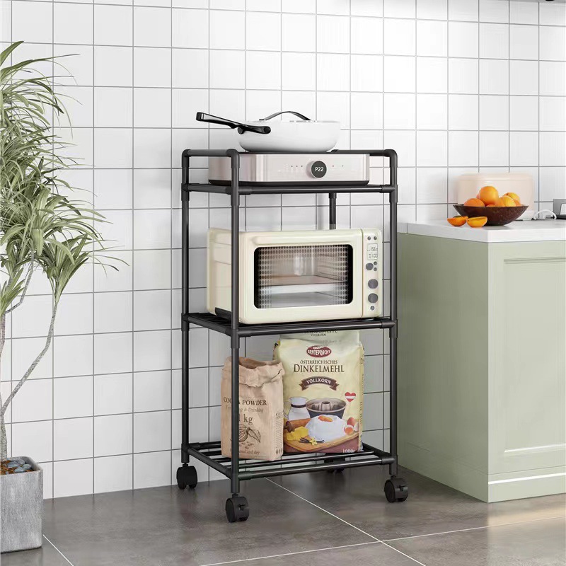 Title 4, Kitchen Shelf Trolley Floor Multi-layer Househo...