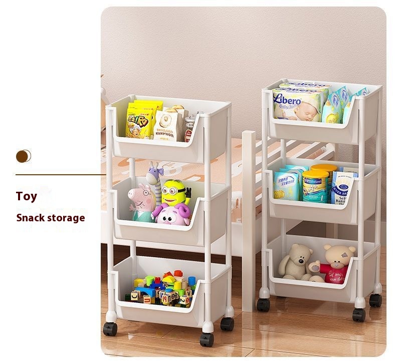 Title 9, Movable Shelves Multi-functional Home Floor Boo...