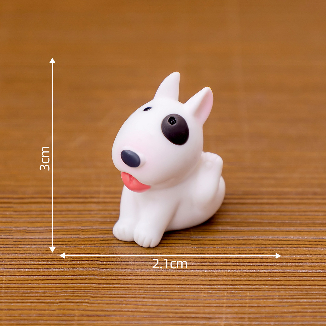 Title 6, Creative Cute Bull Head Terrier Puppy Micro Lan...