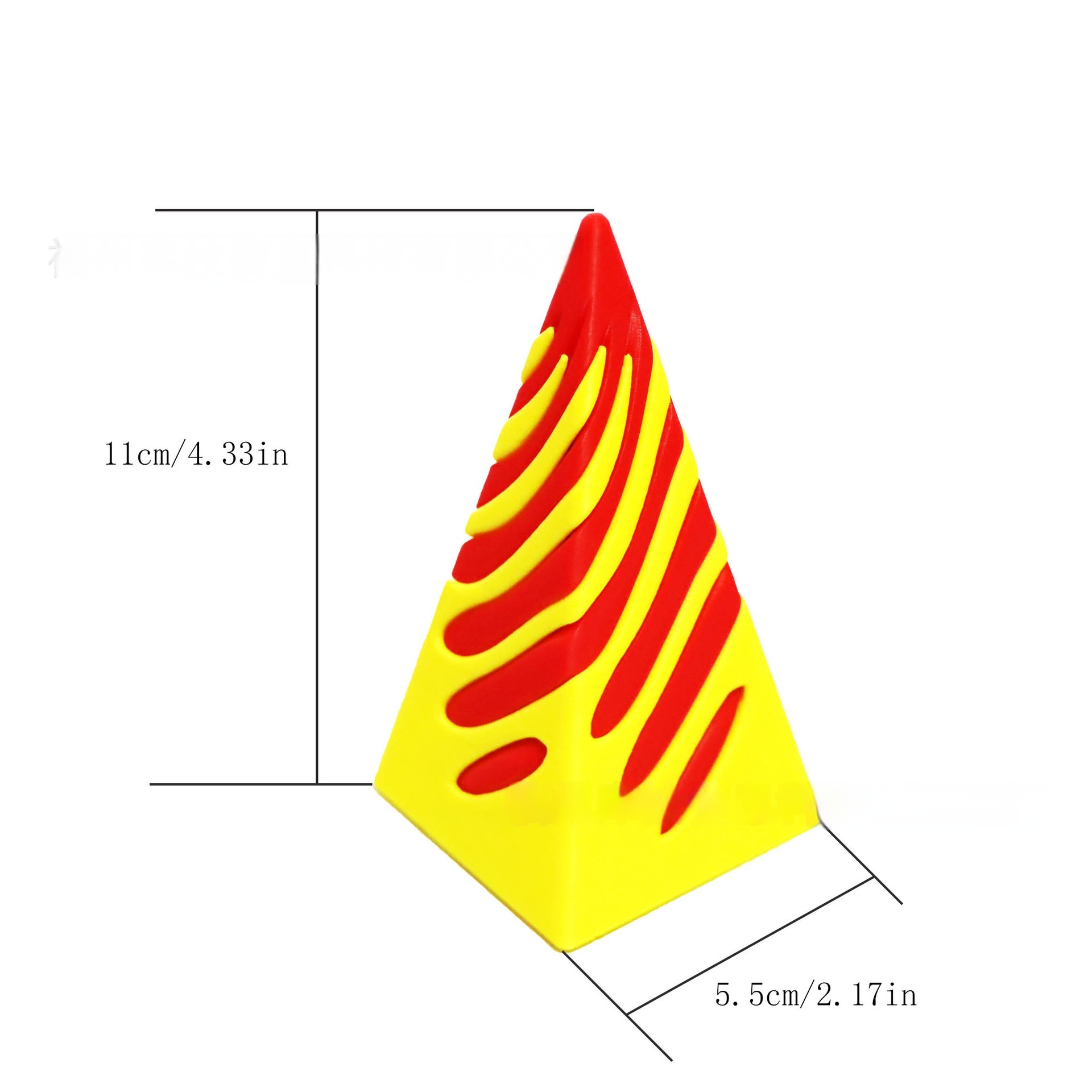 Title 5, Vendita calda stampa 3d piramide che attraversa...