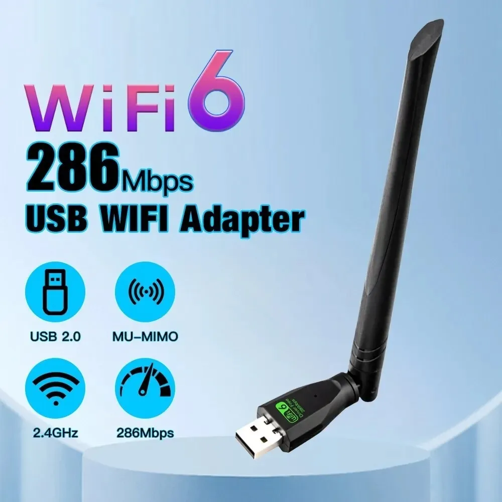 WiFi6 Wireless Network Card Driver Free Receiver