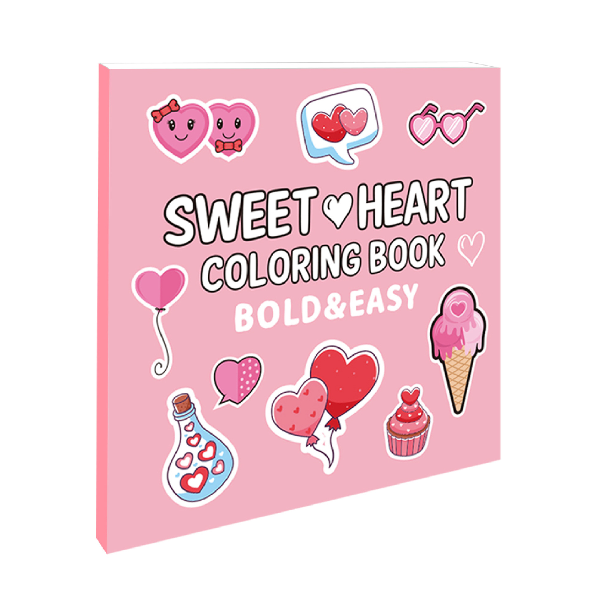 Sweet Heart Coloring Book