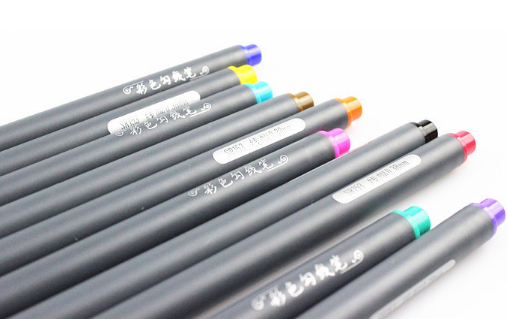 Office Drawing Stroke Syringe Color Hook Line Pen - Image 4