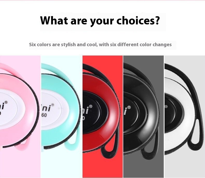 Title 3, Ear Hook Earphones Monitoring Earphone Round Ho...