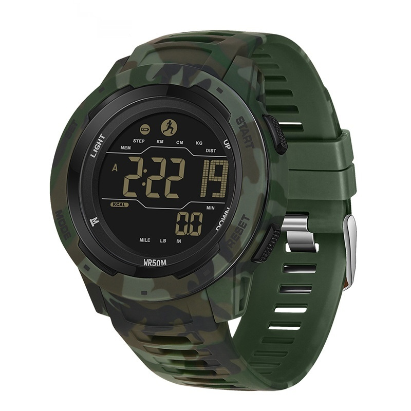 2186 Camouflage Green Black