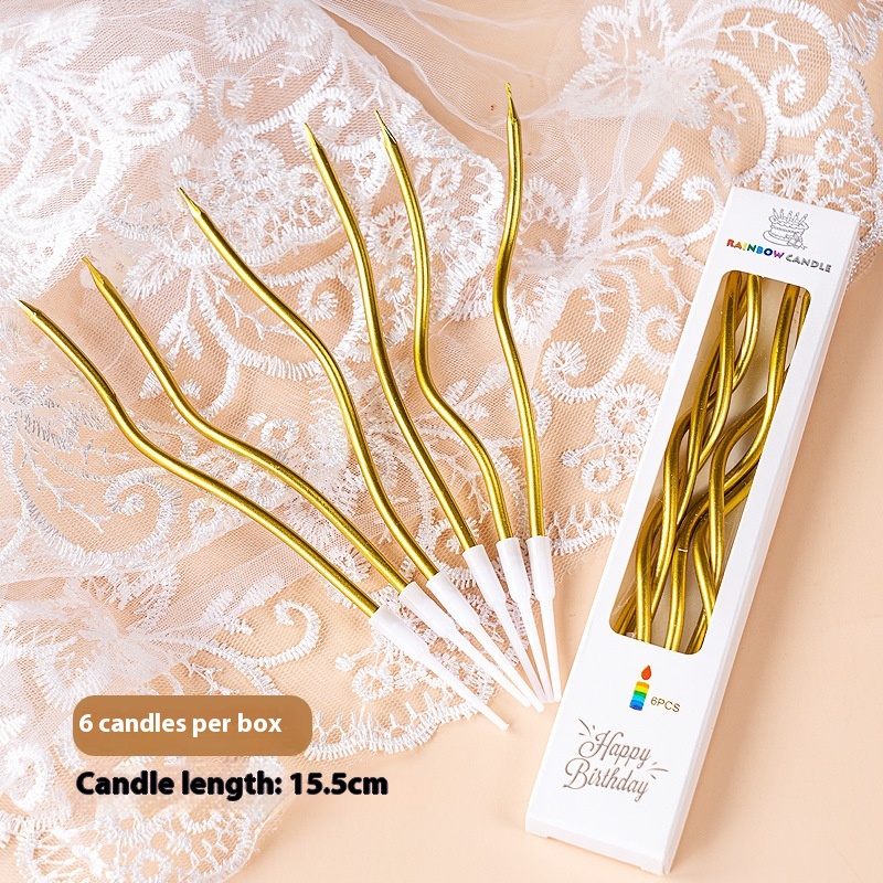 427 Curve Candle Tuhao Gold