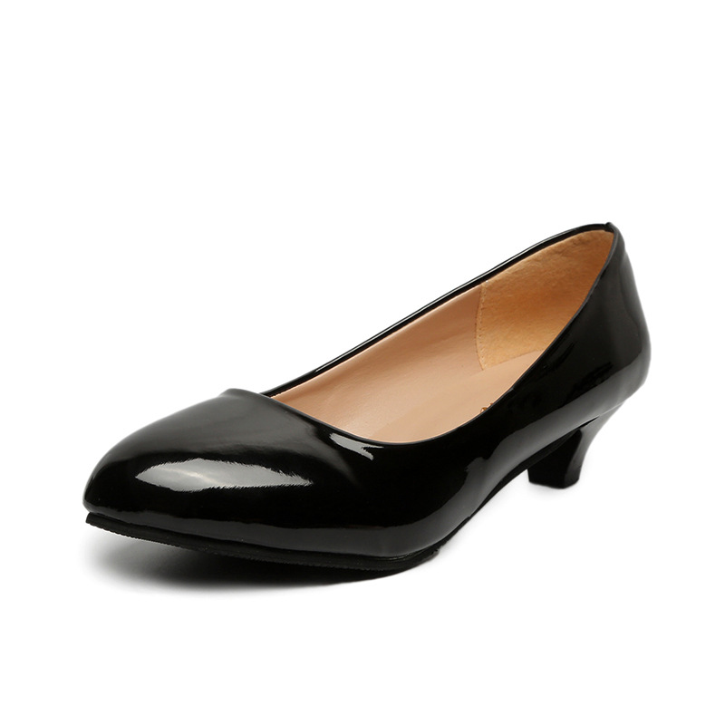 Shiny Leather Black