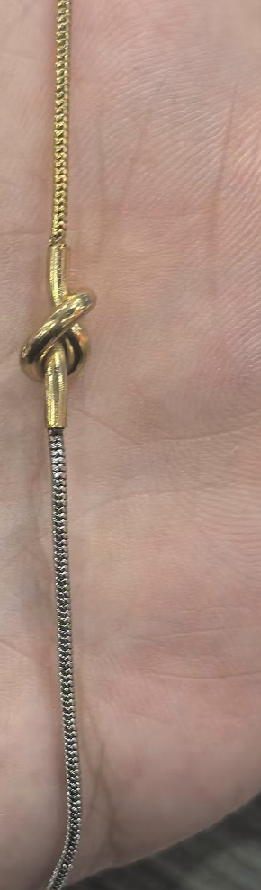Two color bracelet