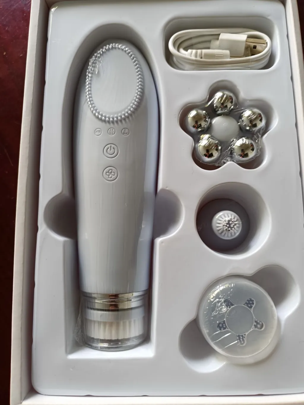Warm Sensation Facial Cleanser Pore Electric - 5135 Light Gray