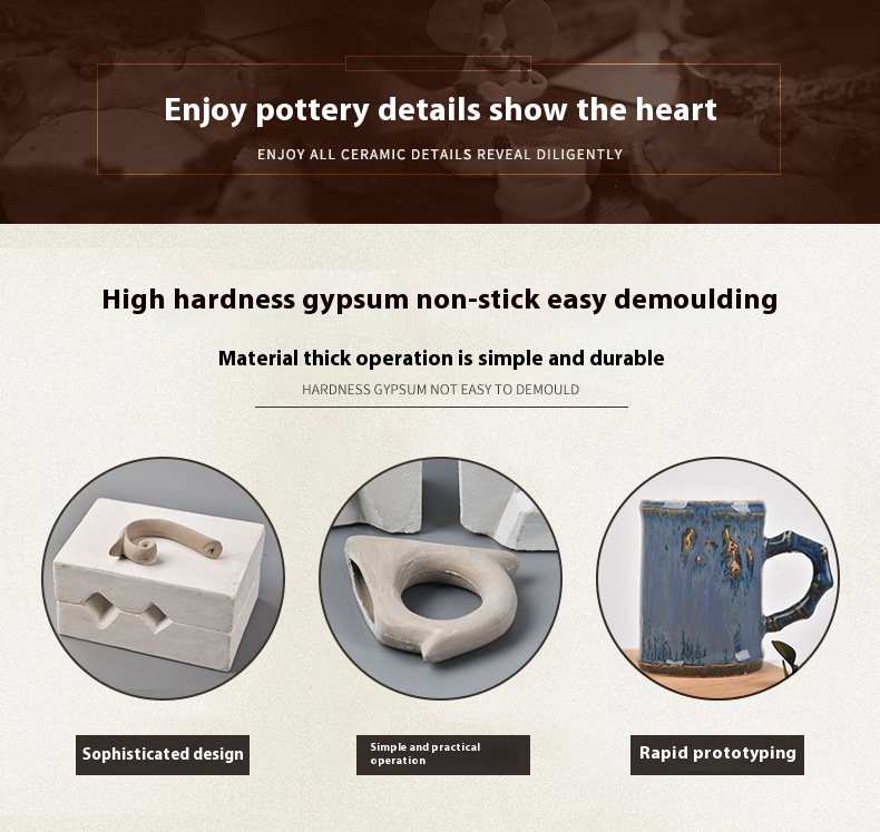 Title 4, Shuiliuxing Ceramic Handle Gypsum Grouting Mold