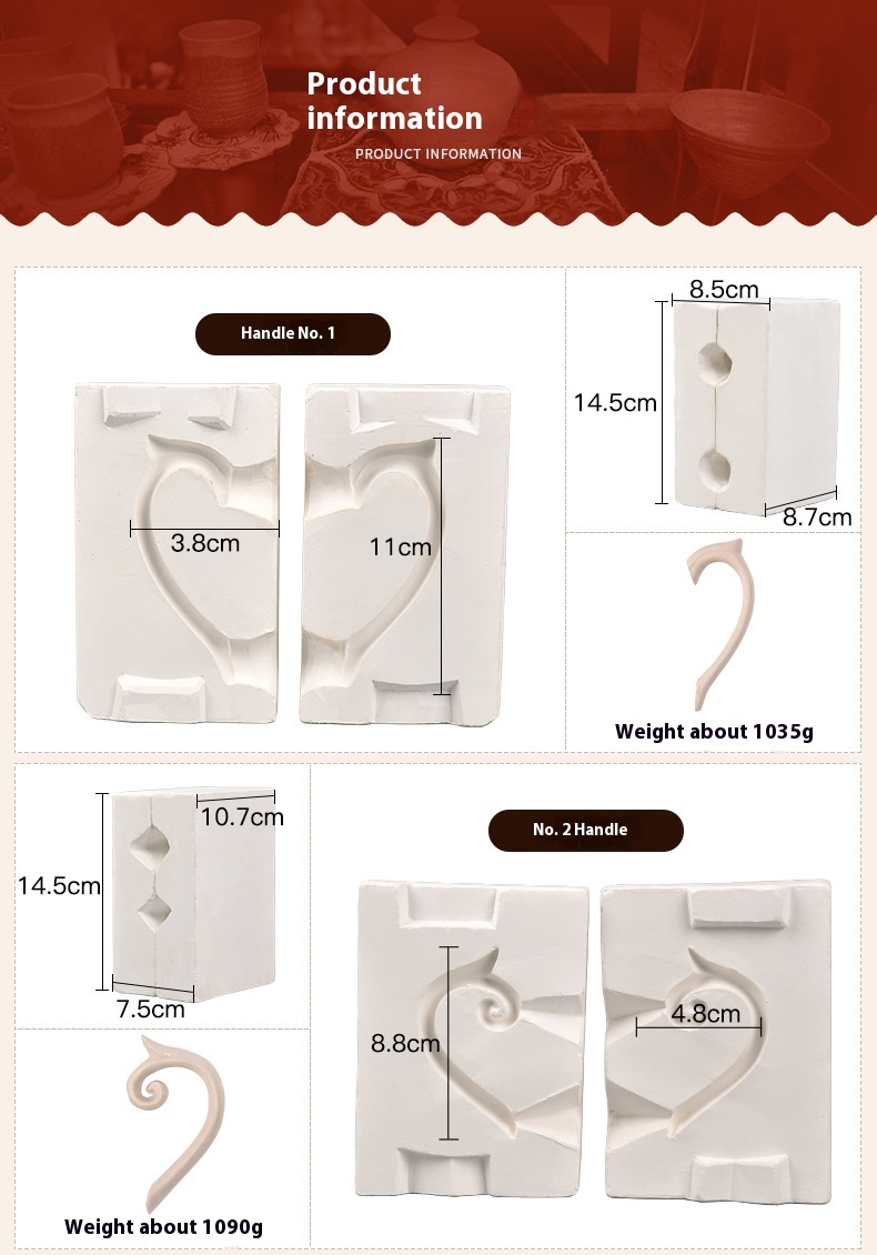 Title 3, Shuiliuxing Ceramic Handle Gypsum Grouting Mold