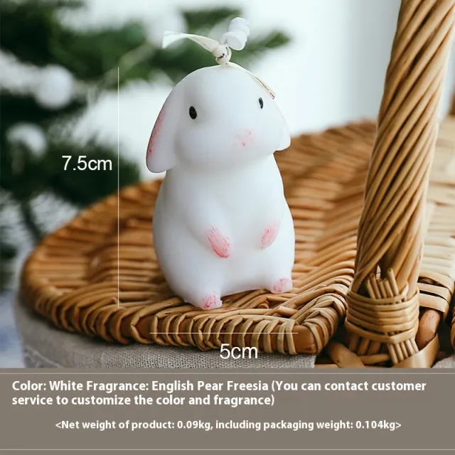 Bunny Aromatherapy Candle Mid Autumn Festival Handmade Aroma Bunny Aromatherapy Candle - Shop at LoveMi
