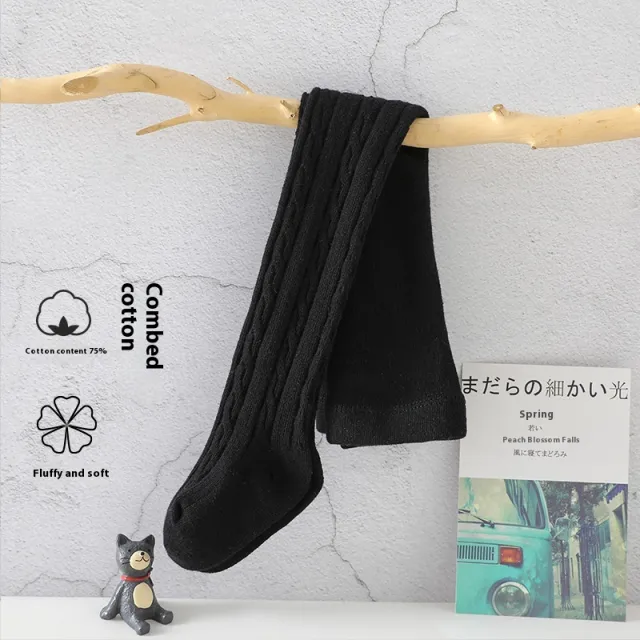 Leggings Autumn Cotton Socks Tube Stockings Black - Shop at LoveMi