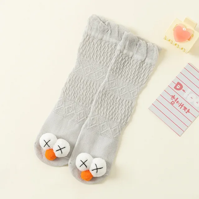 Babies' Thin Anti mosquito Socks Gray Big Eye - Shop at LoveMi