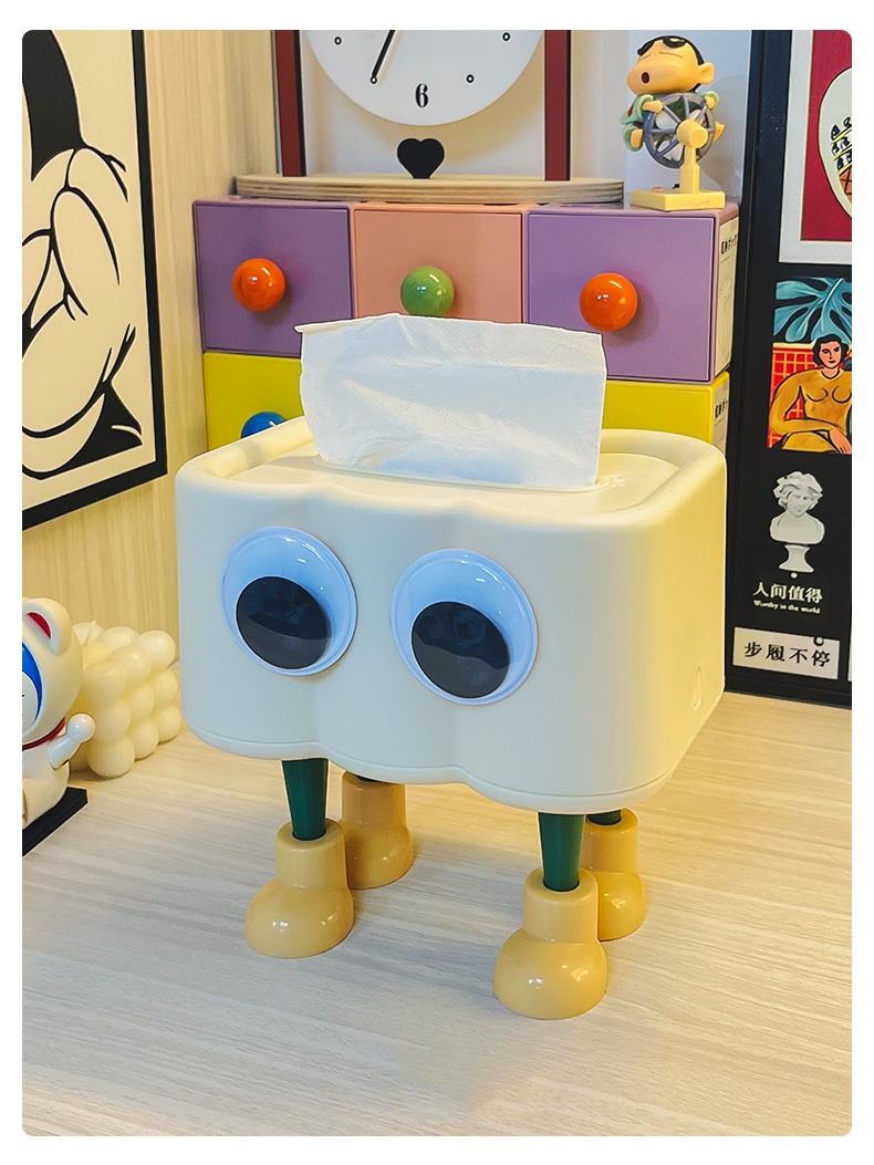 Title 7, Cute Creative Desktop Tissue Box Tea Table Deco...