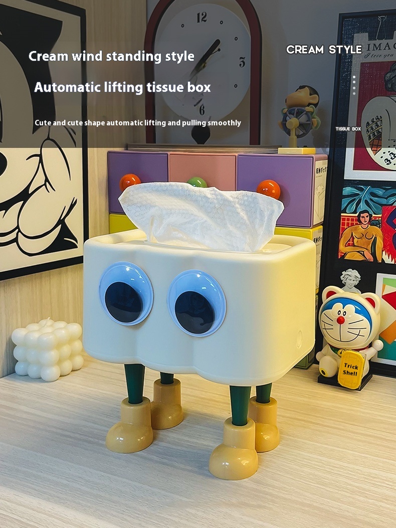 Title 1, Cute Creative Desktop Tissue Box Tea Table Deco...