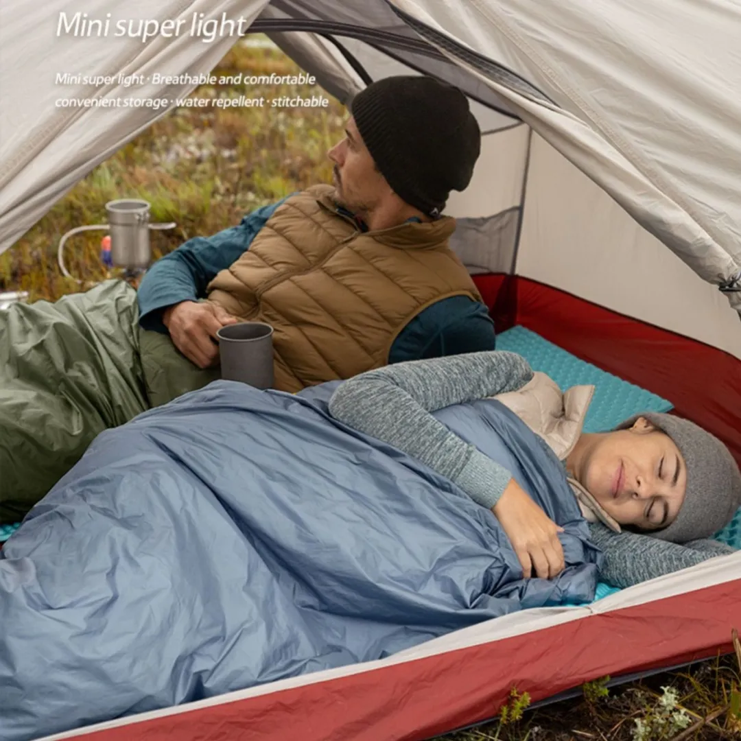 Summer Envelope Thin Sleeping Bag Outdoor Camping