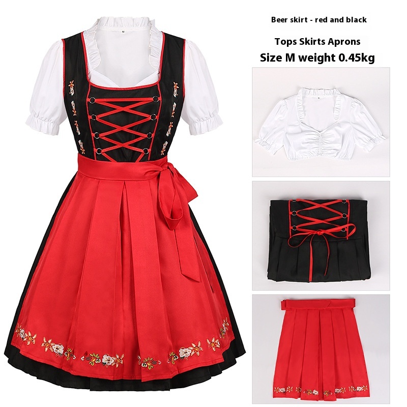 Beer Skirt Red And Black