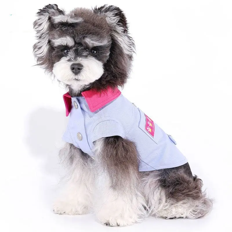 Clothes Summer With Traction Rope Ring Small Dog Vest