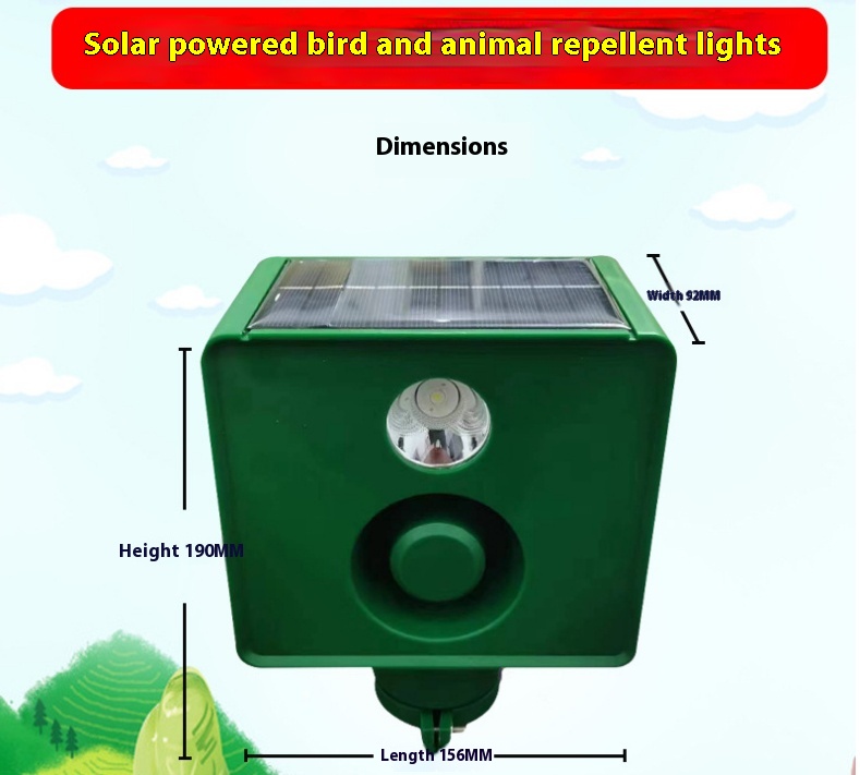 Title 4, Scare Wild Boar Driving Device High Volume Sola...