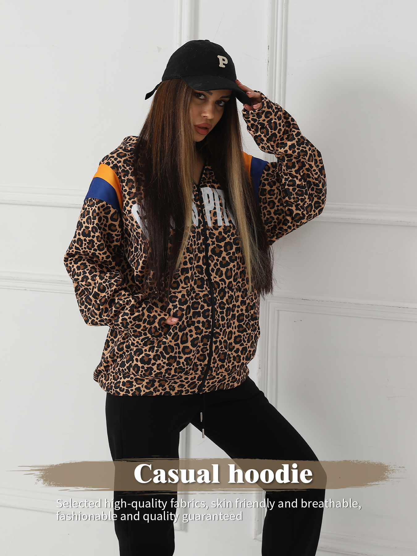 Leopard Print Sweatshirt
