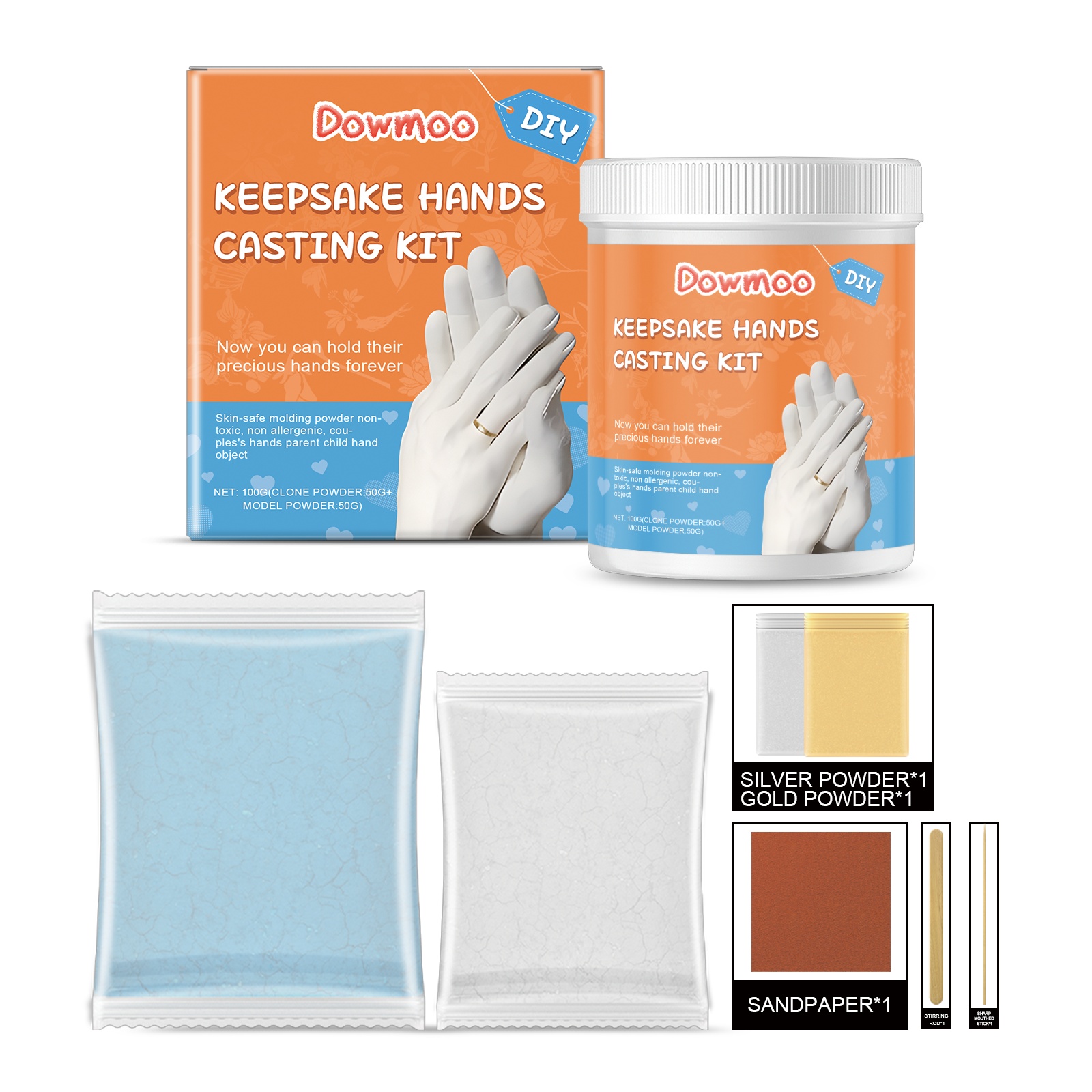 Title 1, Keepsake Hands Casting Kit