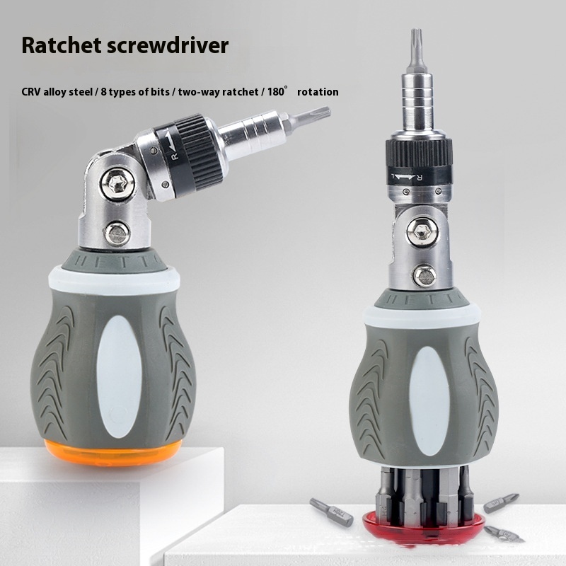 Title 1, Multi-Angle Ratchet Screwdriver Two-way Ratchet...