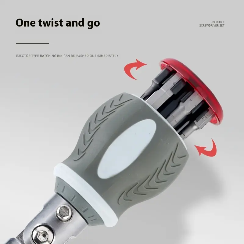 Multi-Angle Ratchet Screwdriver Two-way Ratchet Screwdriver Set