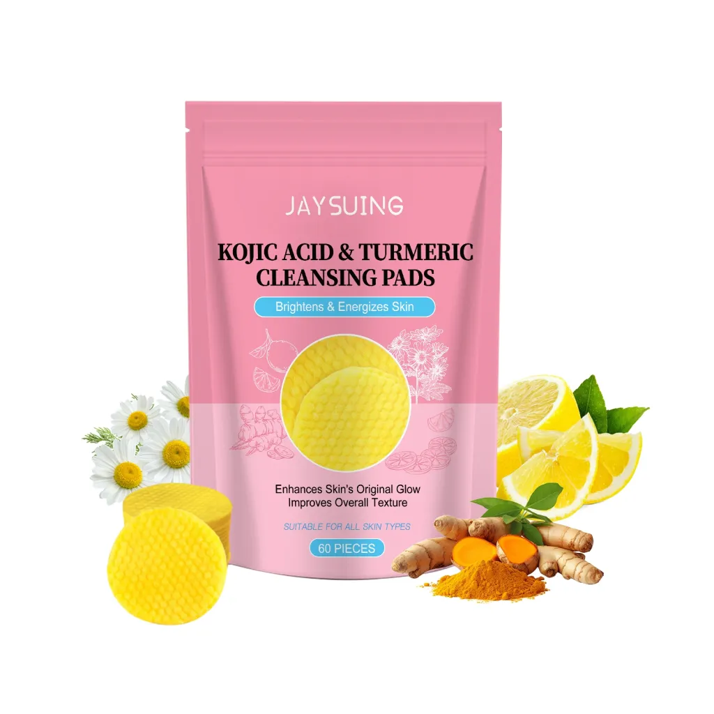 Curcumin Acid Turmeric Acne Skin Cleansing Cotton Tablets - Whitening And Rejuvenating Ski