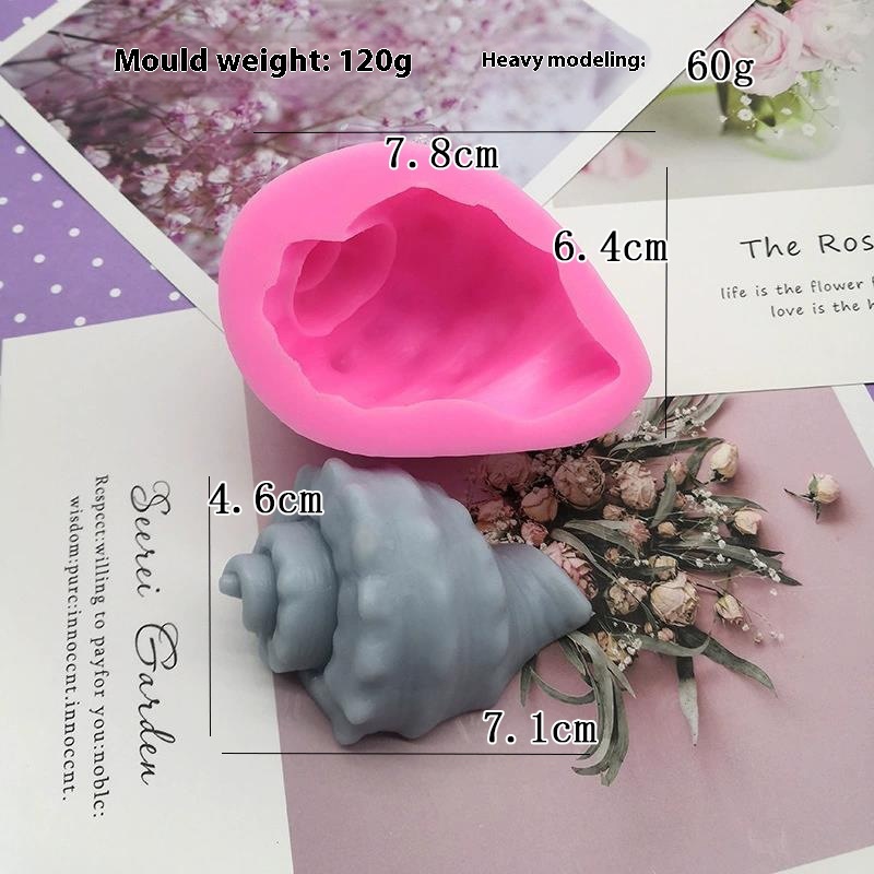 Title 5, Diy Conch Shape Perfumed Soap Mould Fondant Cak...