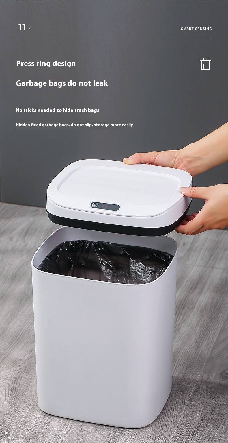 Title 6, Household Intelligent Garbage Bin With Lid Sensing