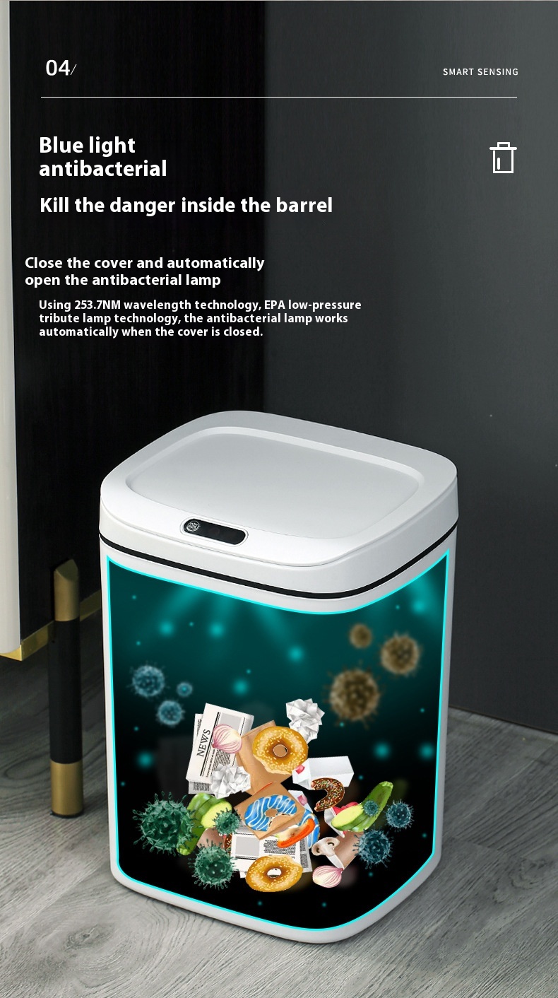 Title 4, Household Intelligent Garbage Bin With Lid Sensing