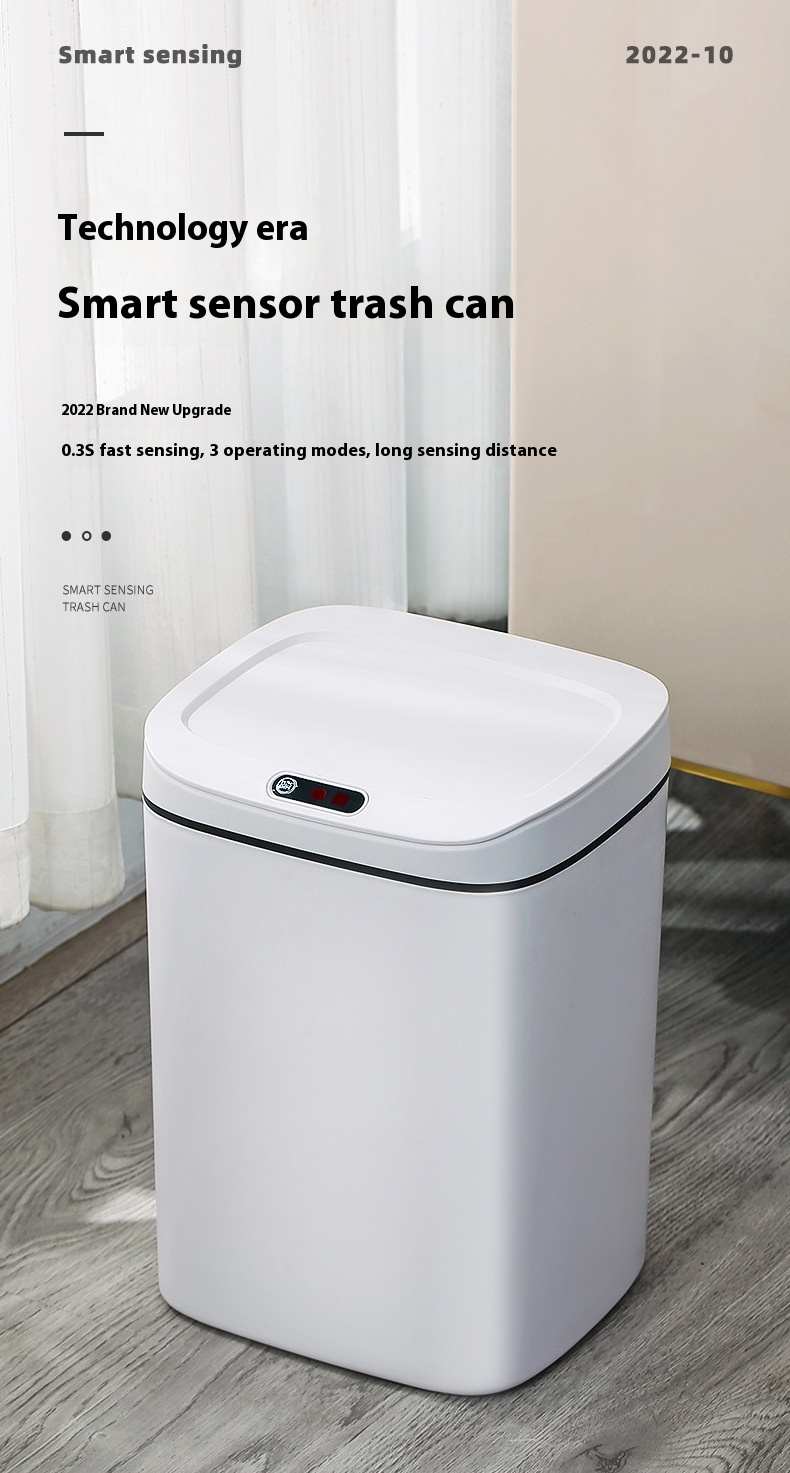 Title 8, Household Intelligent Garbage Bin With Lid Sensing