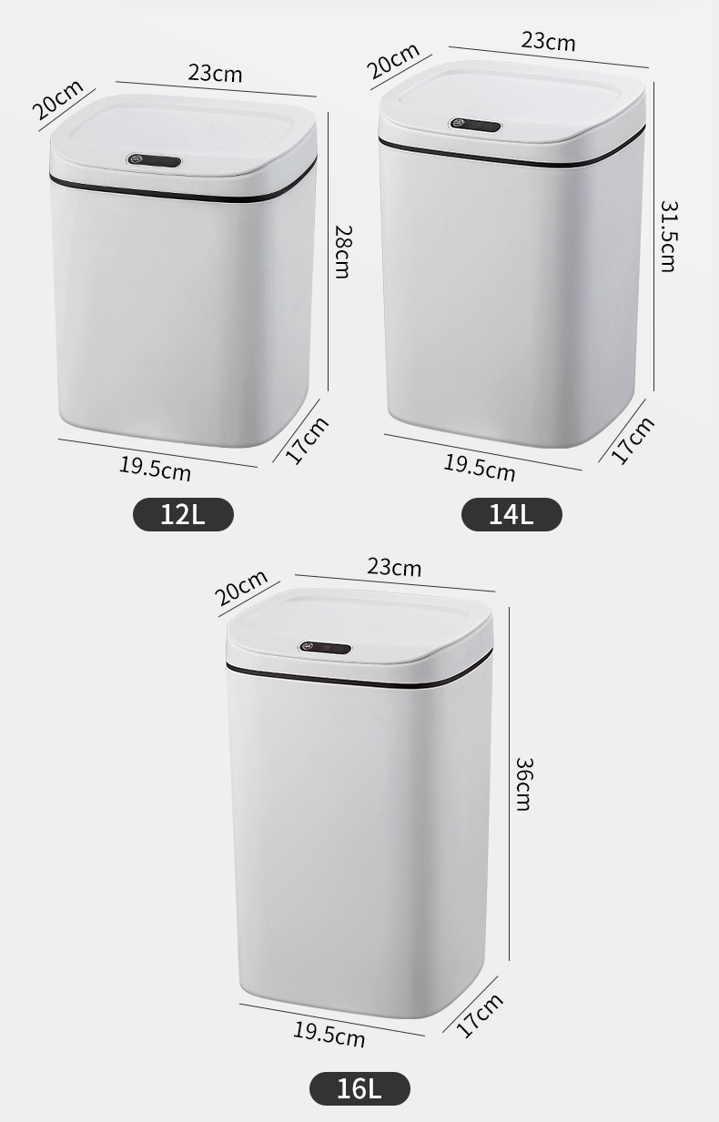 Title 17, Household Intelligent Garbage Bin With Lid Sensing