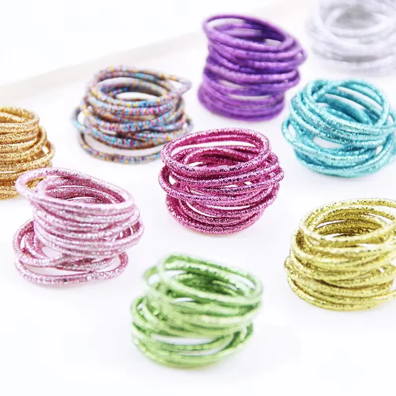 10-pack High Elastic Shiny Children's Thumb Rubber