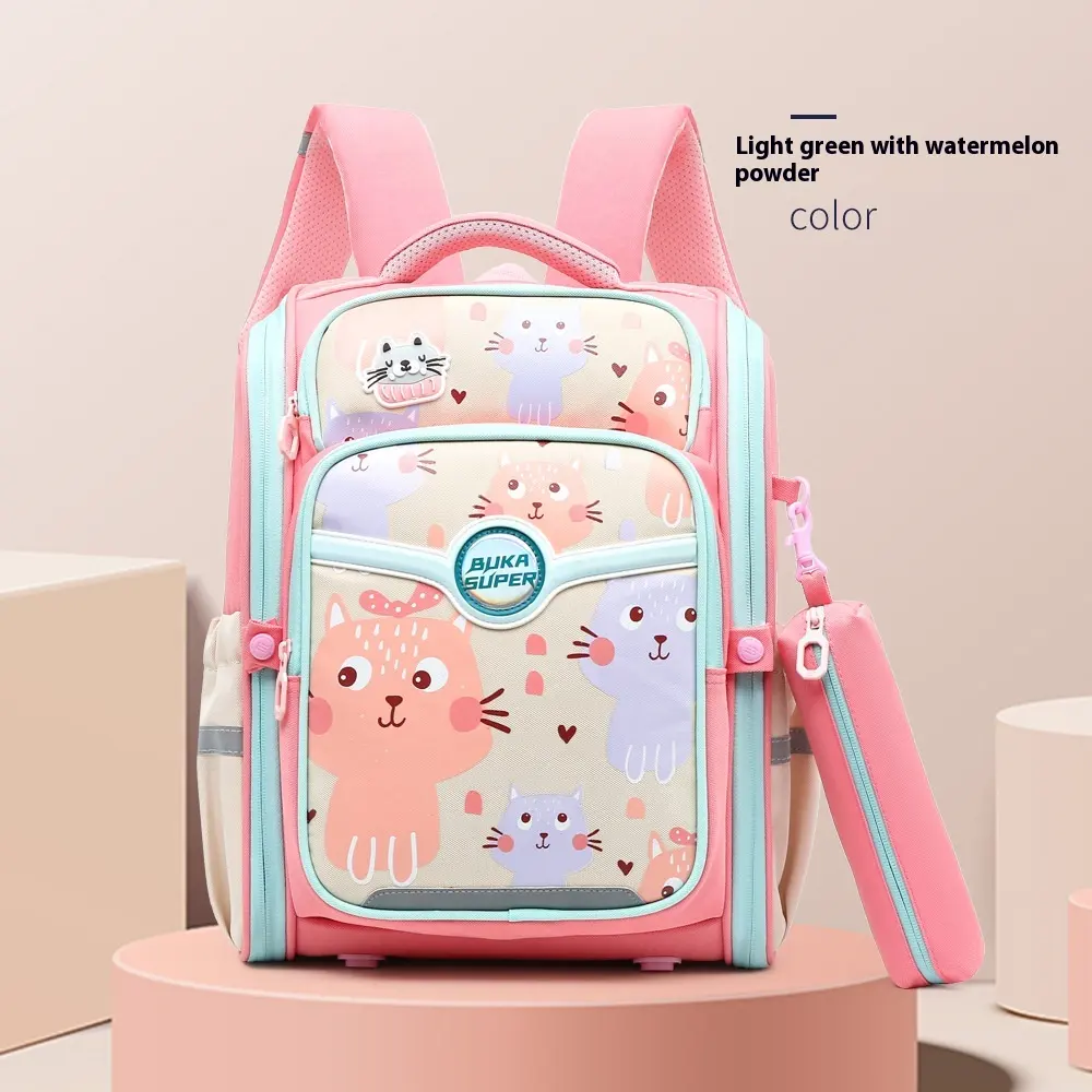 Minimally Printed Backpack With Reduced Burden