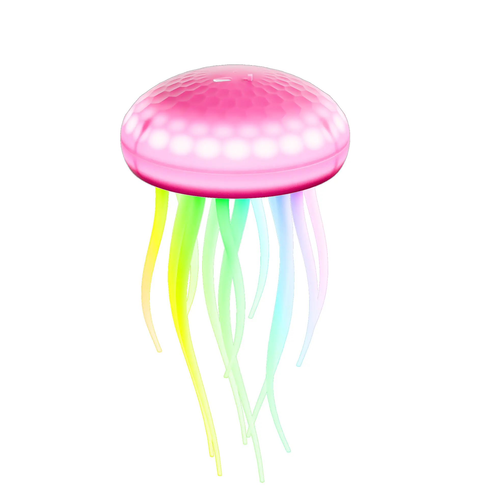 Voice-controlled Swimming Jellyfish Lamp Induction Luminous Ambience