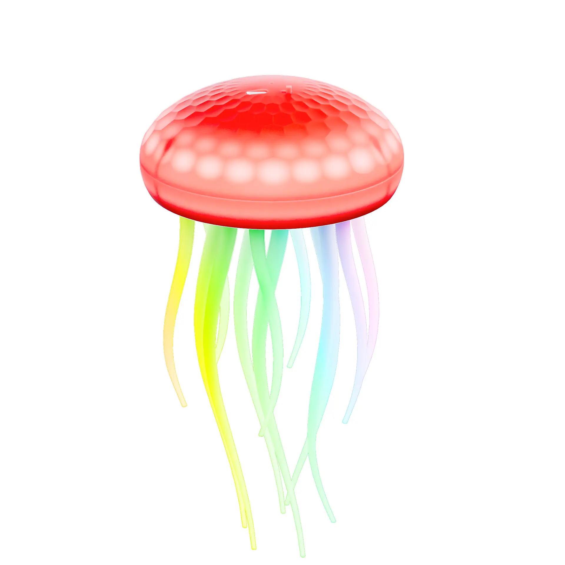 Voice-controlled Swimming Jellyfish Lamp Induction Luminous Ambience