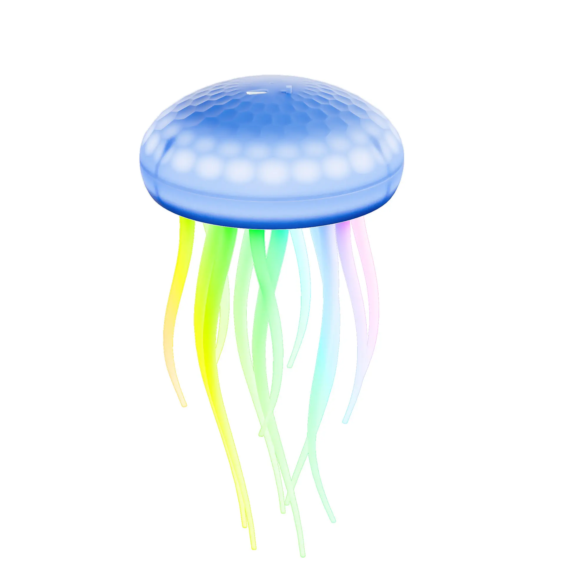 Voice-controlled Swimming Jellyfish Lamp Induction Luminous Ambience