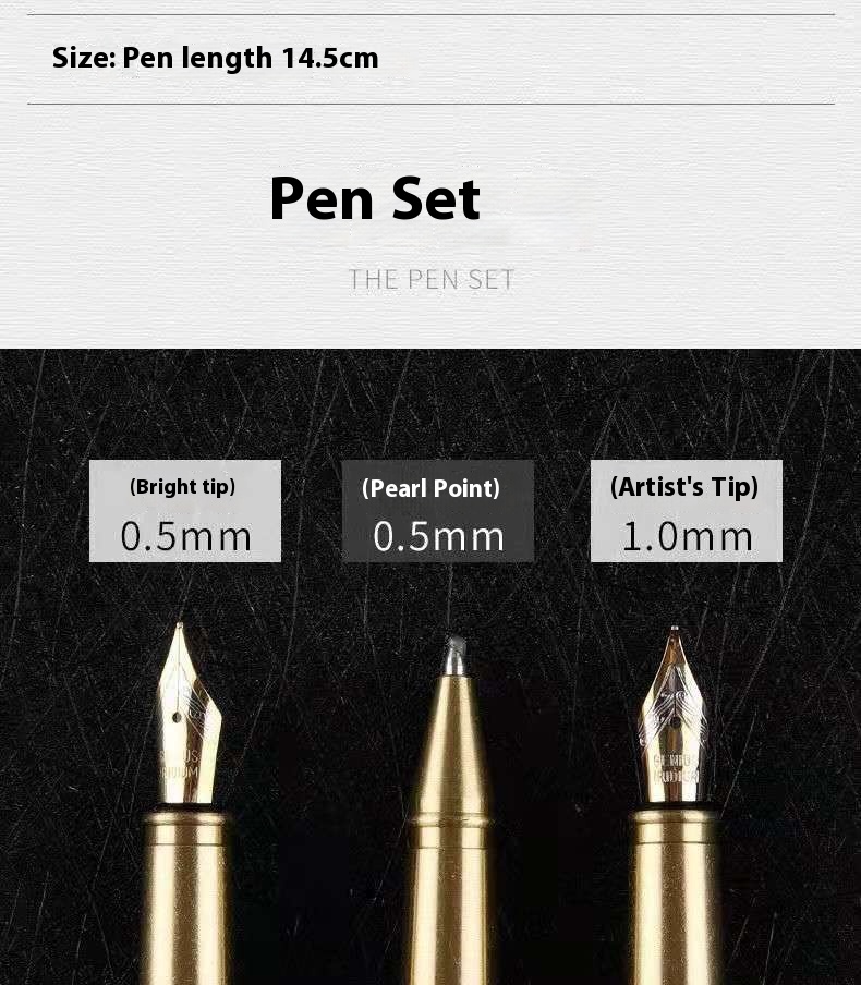 Title 1, Caneta de assinatura premium em latão e sândalo...