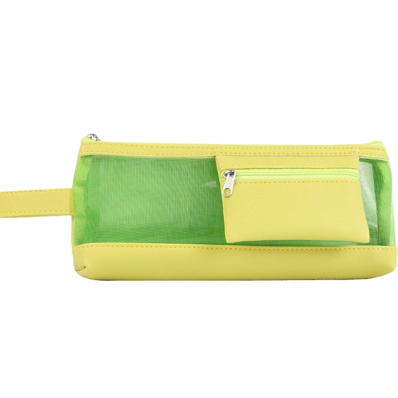 Green Net Pencil Case