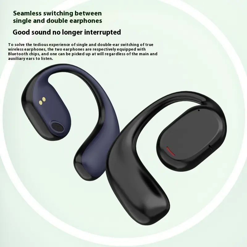 Wireless Ear Hook Bone Conduction Non In-ear High Sound Quality Bluetooth Headset