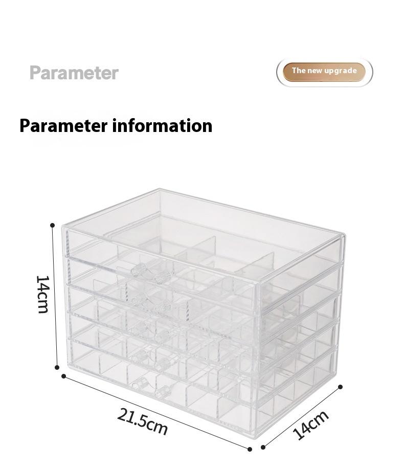 Title 1, Jewelry Storage Box Multi-layer Large Capacity ...