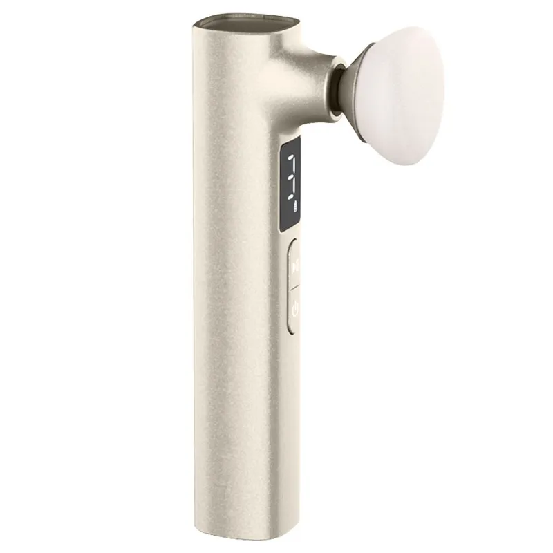 Smear-proof Makeup Electric Puff Wet And Dry Foundation Beauty Tools - Golden English
